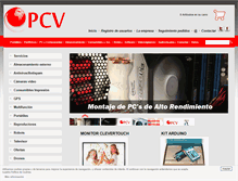 Tablet Screenshot of pcvinformatica.com